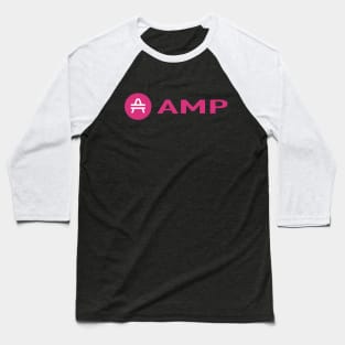 Amp Crypto  Cryptocurrency Amp  coin token Baseball T-Shirt